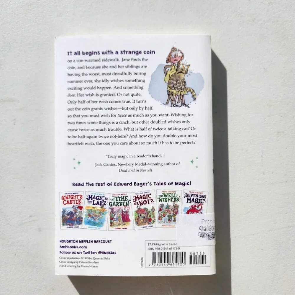 Tales of Magic Half Magic  Fiction Children's Young Adult Chapter Book